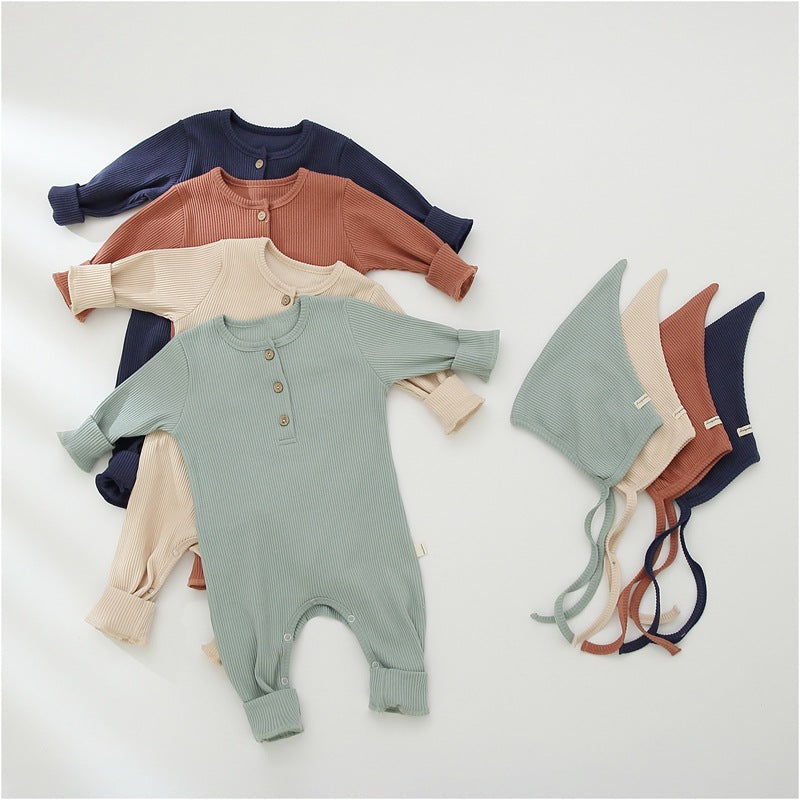 Solid Color Baby Onesie - Soft Everyday Essential