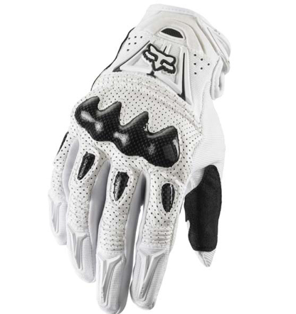 Fox Head Carbon Fiber Leather Motorcycle Riding Gloves