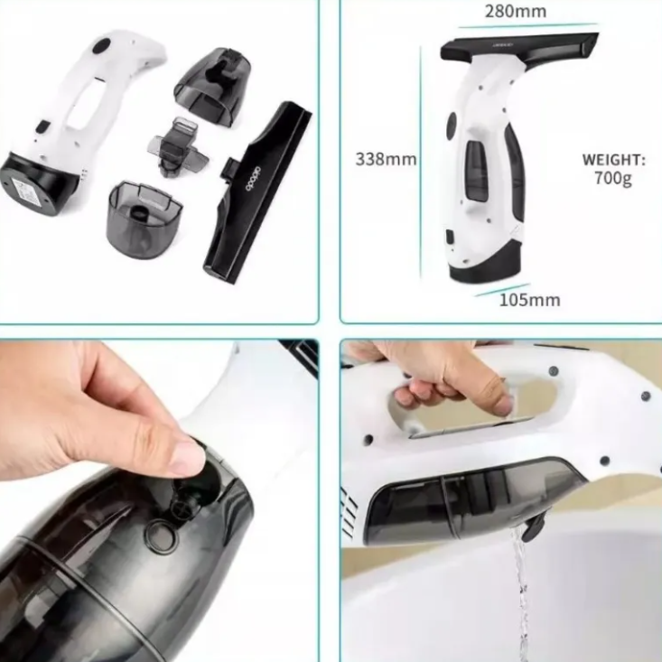 Limpiador Automático de Ventanas – Robot Limpiacristales Inalámbrico