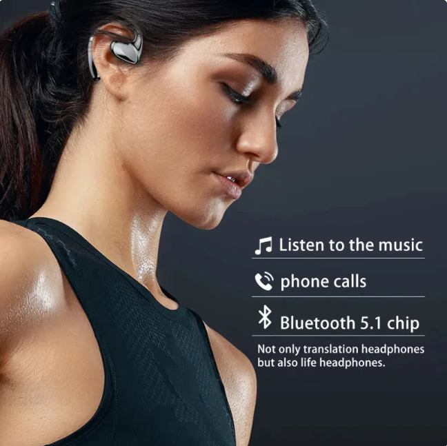 TransLingua Bluetooth Smart Translation Headphones