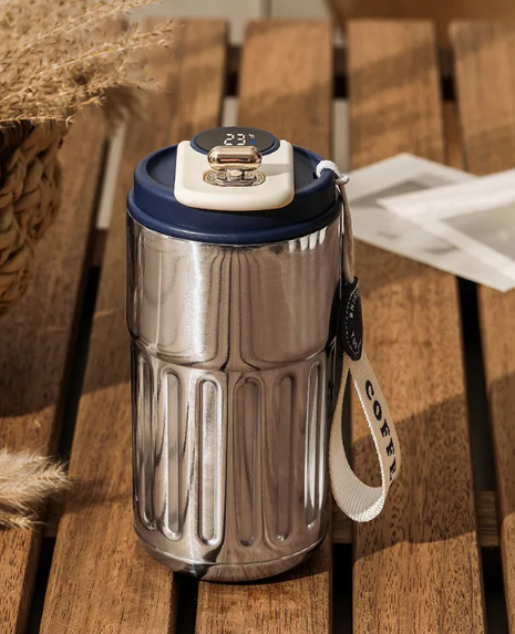 Smart Digital Thermal Bottle – Termo Inteligente con Pantalla de Temperatura 450ml